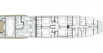 Custom Line Navetta 42 Layout