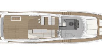 Ferretti Yachts 920 Layout